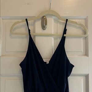 Chic Navy Blue Jumpsuit